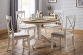 Davenport Ivory Round Dining Set